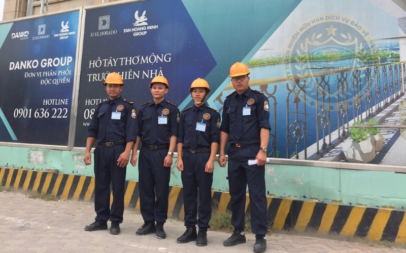 tại sao cần thuê bảo vệ công trình