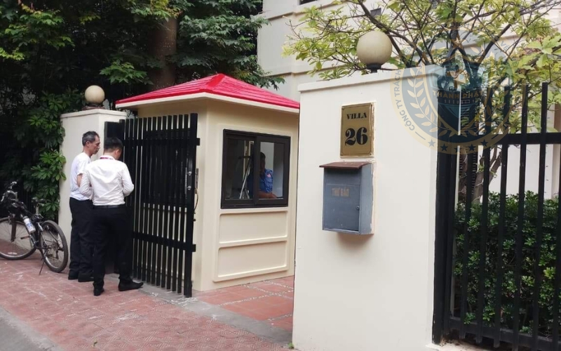 nhiệm vụ của nhân viên bảo vệ biệt thự