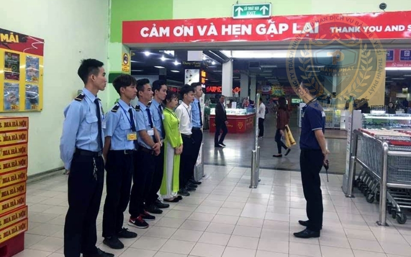 nghiệp vụ của nhân viên bảo vệ siêu thị