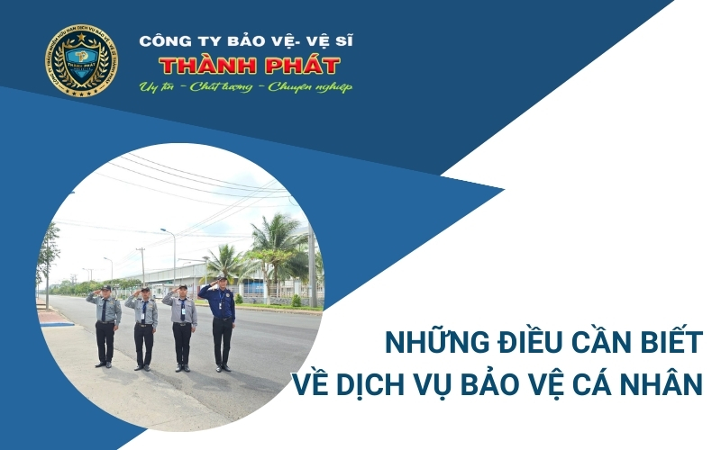 dịch vụ bảo vệ cá nhân