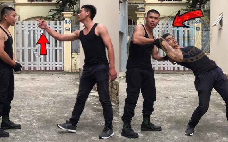 Tự vệ khi bị đối phương nắm tóc