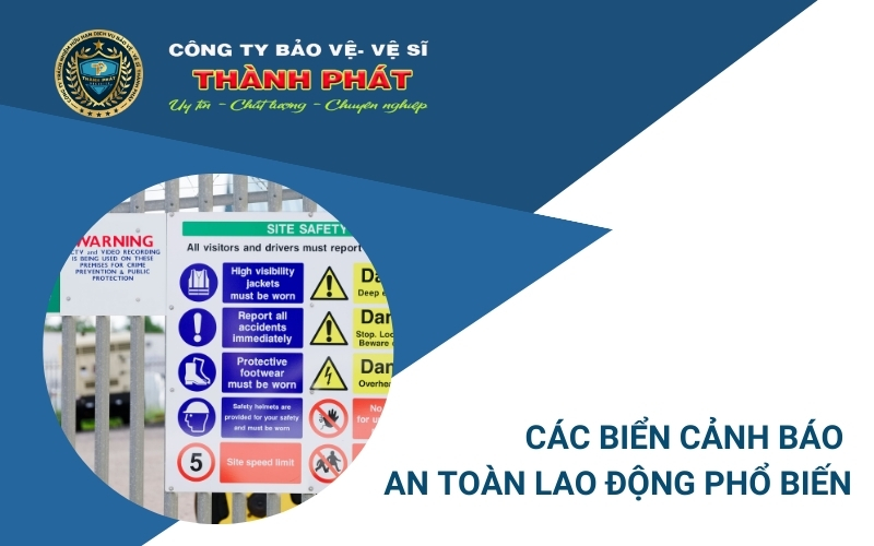 biển cảnh báo an toàn lao động
