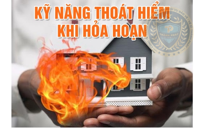 cách thoát hiểm khi có cháy ở chung cư