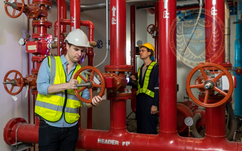 cắt nguồn điện khi cháy