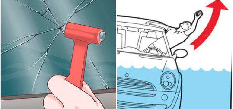 đập vỡ cửa kính