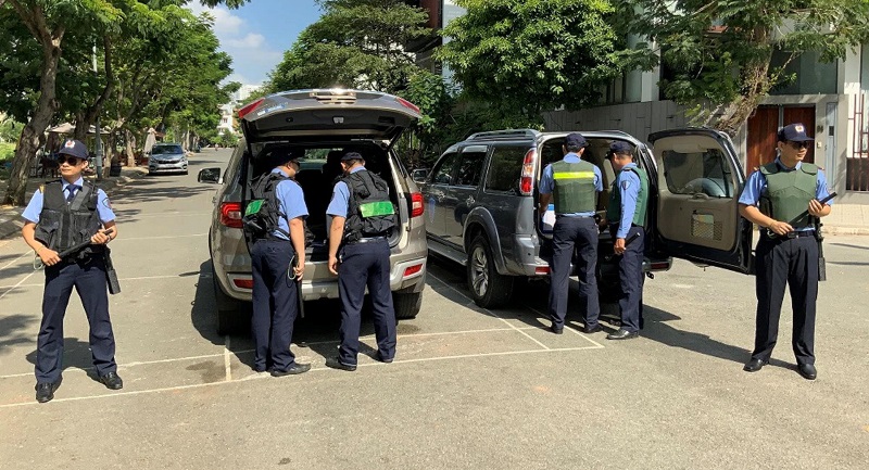 bảo vệ áp tải hàng hóa