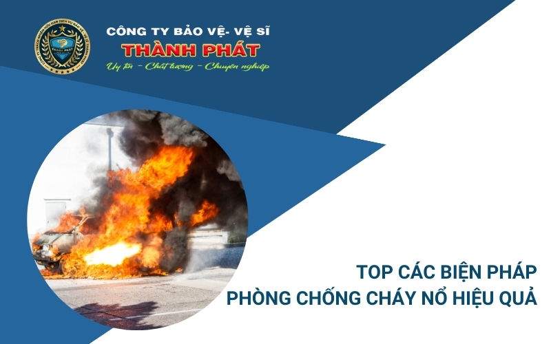 biện pháp phòng chống cháy nổ