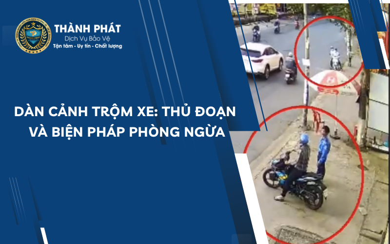 dàn cảnh trộm xe