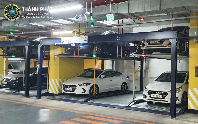 công nghệ ứng dụng vào bãi đổ xe thông minh