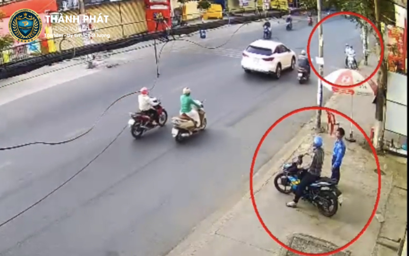 dàn cảnh trộm xe thực tế