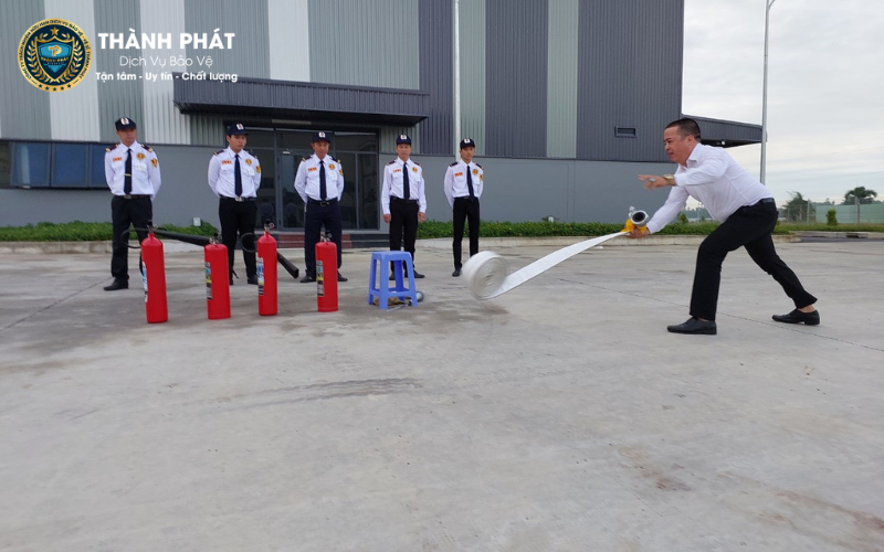 diễn tập phòng cháy chữa cháy