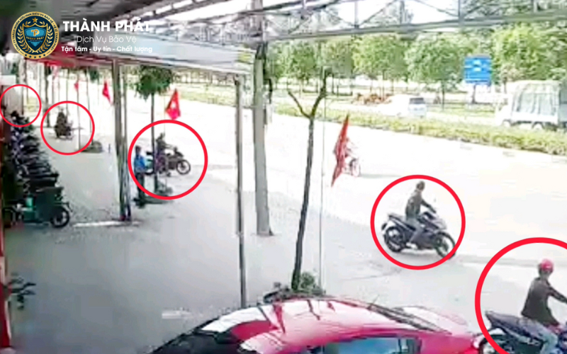 các thủ đoạn dàn cảnh trộm xe