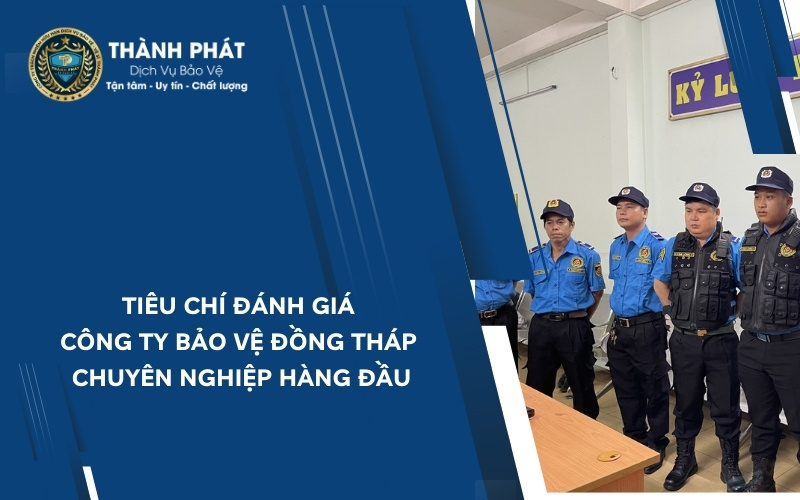 công ty bảo vệ đồng tháp