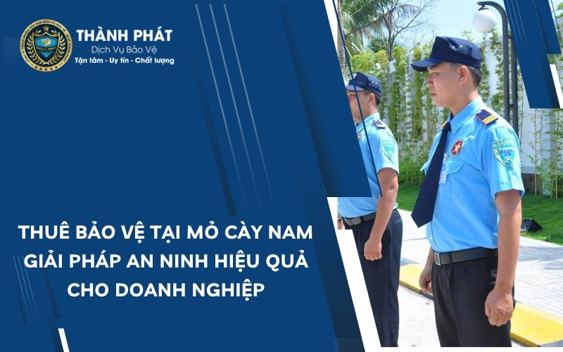 bảo vệ tại mỏ cày nam