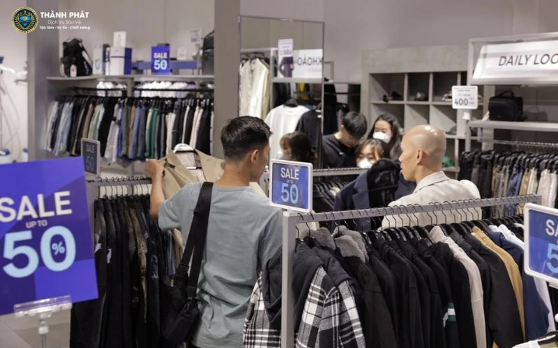 bảo vệ thành phát đối tác an ninh tin cậy cho shop thời trang