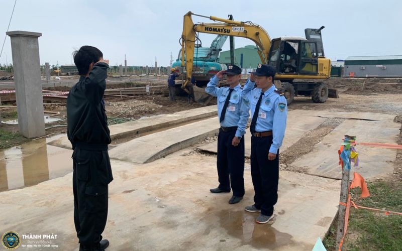 yêu cầu đối với nhân viên bảo vệ tại công trường