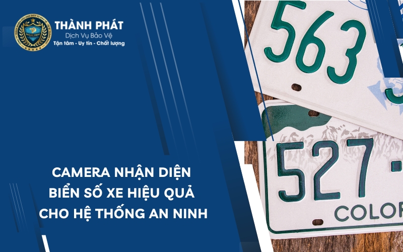 camera nhận diện biển số xe