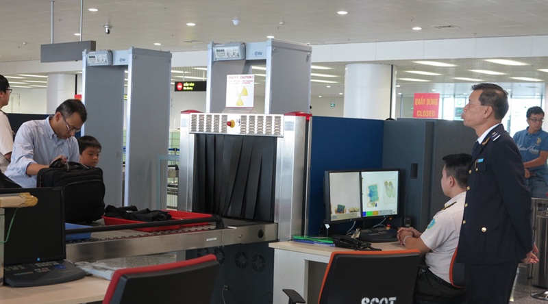 công nghệ an ninh bảo vệ sân bay