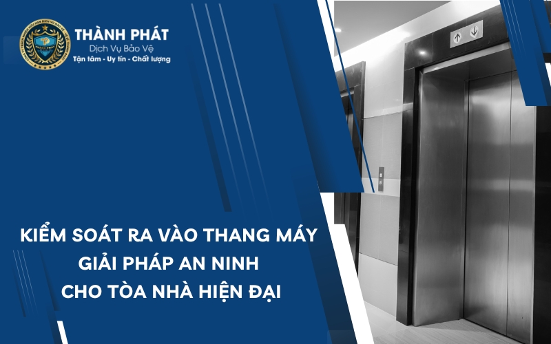 kiểm soát ra vào thang máy