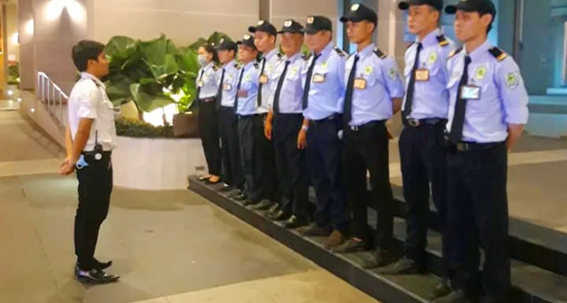 bảo vệ showroom của Bảo Vệ Thành Phát