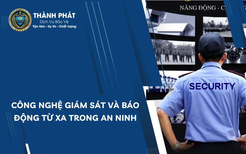 công nghệ giám sát và báo động từ xa