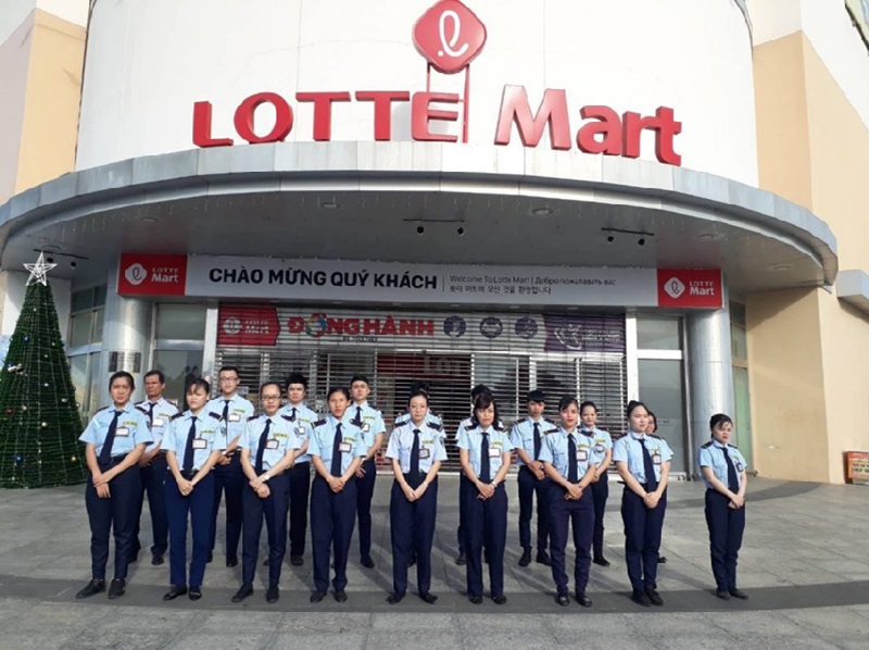 Mô tả công việc của bảo vệ tại siêu thị Lotte Mart