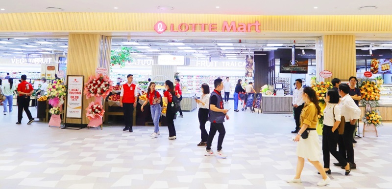 So sánh lương bảo vệ Lotte Mart với các hệ thống siêu thị khác