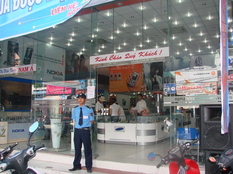 Đặc thù an ninh tại các showroom kinh doanh