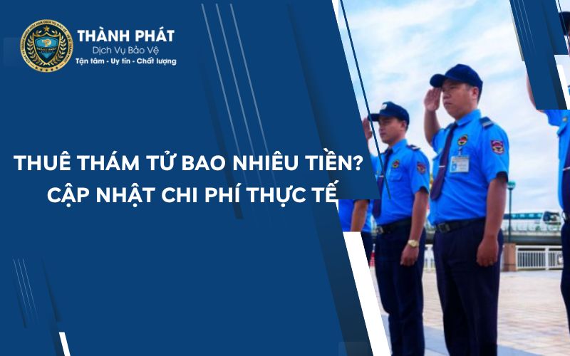 Thuê thám tử bao nhiêu tiền