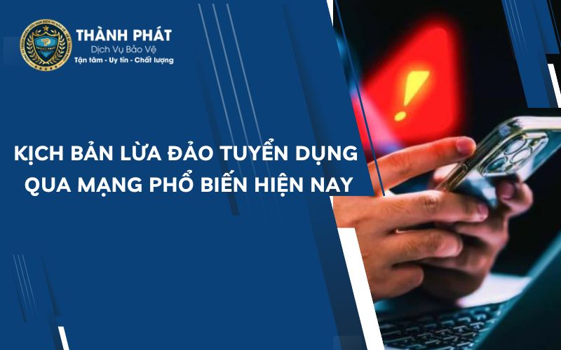 Lừa đảo tuyển dụng qua mạng